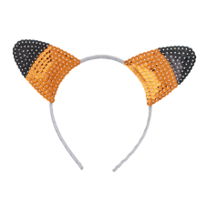 Hairband with Sequined Animal Ears By Rice DK